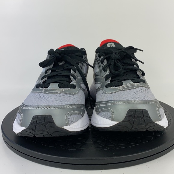 Saucony Cohesion 12 Silver/Black Running Shoes S20471-3 Men's Size 8.5 - Picture 2 of 13